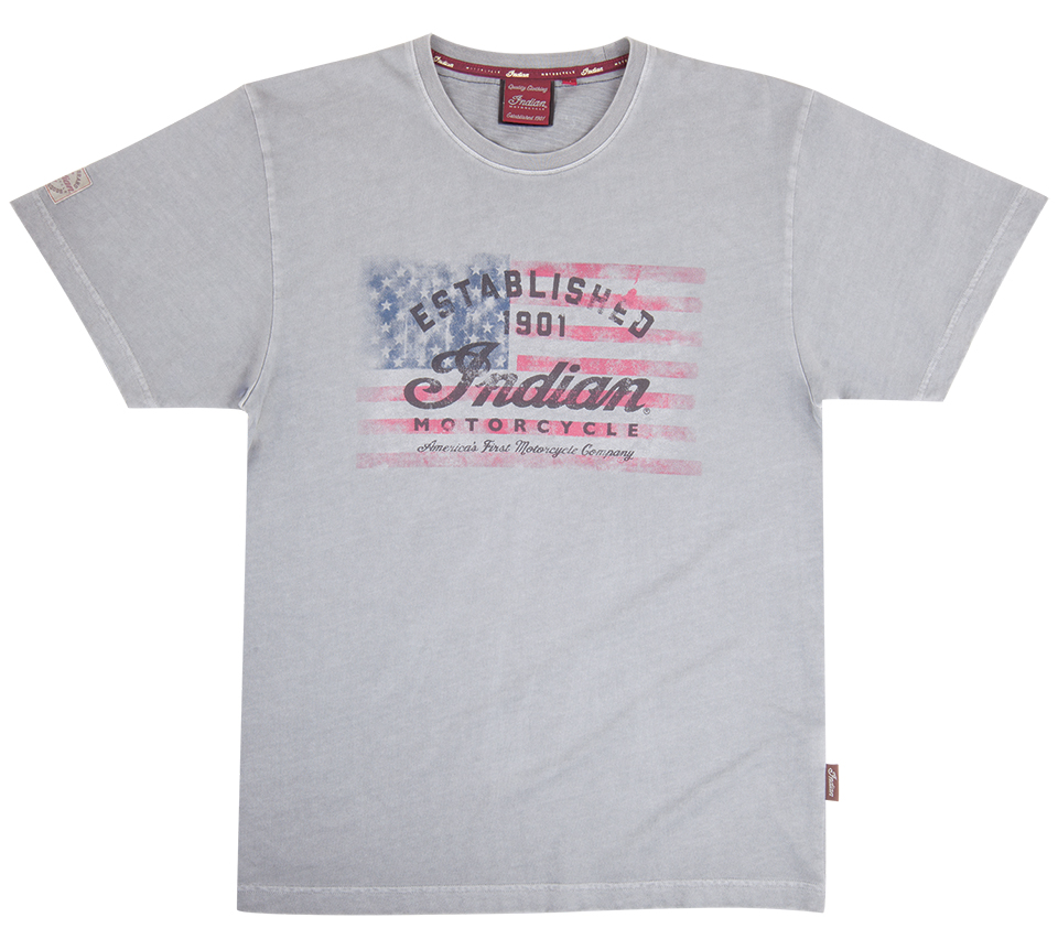 Details about   INDIAN MOTORCYCLE MENS PORT MARL HERITAGE LOGO POCKET SS TEE IMC sizes M 2X 3X