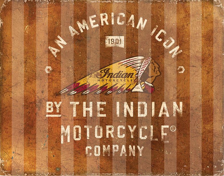 2863976 American Icon Corrugated Sign