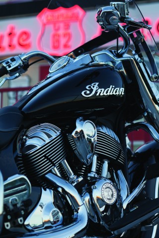 Indian Springfield in Thunder Black